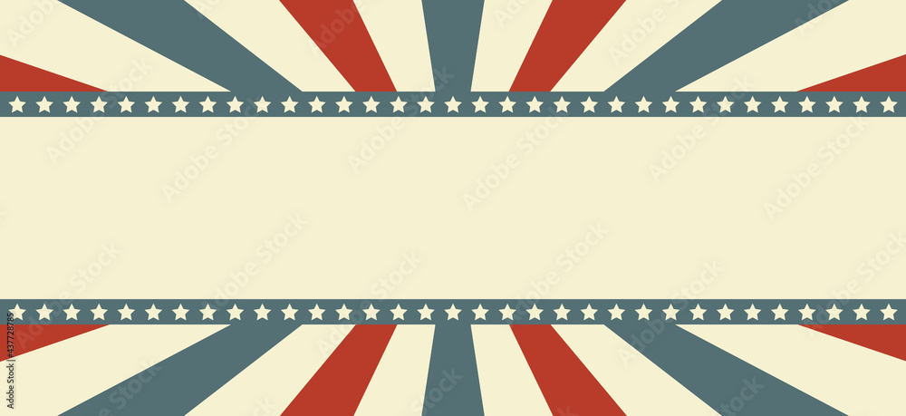 4th of July Happy Independence Day of United States of America with American Flag vector illustration background 4th of July Happy Independence Day of United States of America with American Flag vector illustration background