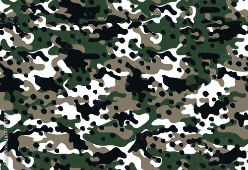 camoflage geometric pattern