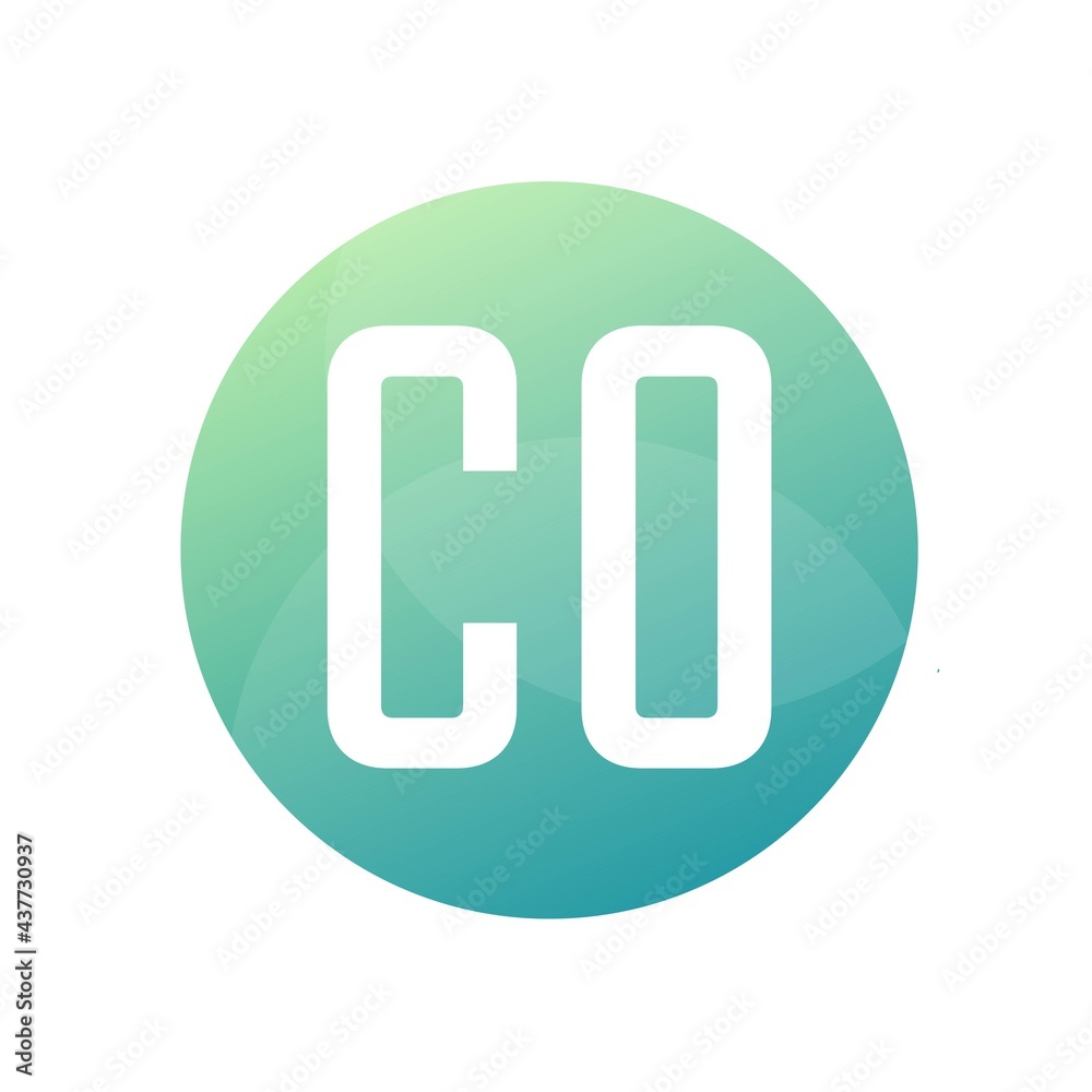 CO Letter Logo Design With Simple style CO Letter Logo Design With Simple style