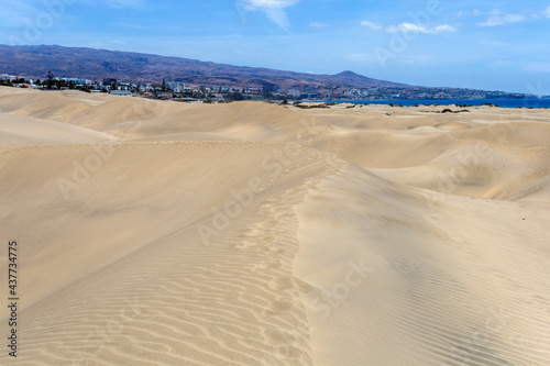 Sand dunes of Maspalomas  Gran Canaria