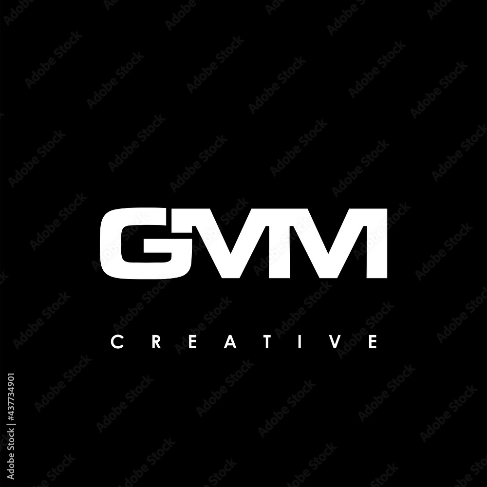 GMM Letter Initial Logo Design Template Vector Illustration