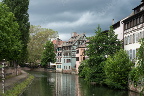 View of the little france quarter in Strasbourg - France © pixarno