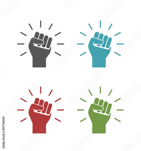 hand closed icon