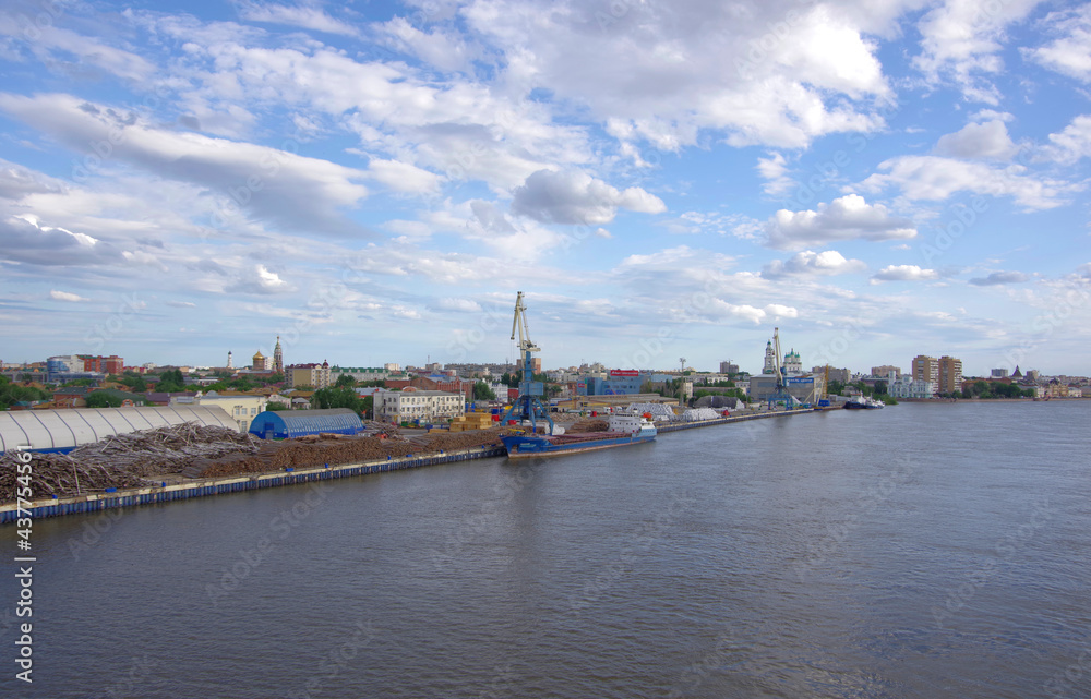 Russia, Astrakhan. 05/06/21. A city on the Volga river.