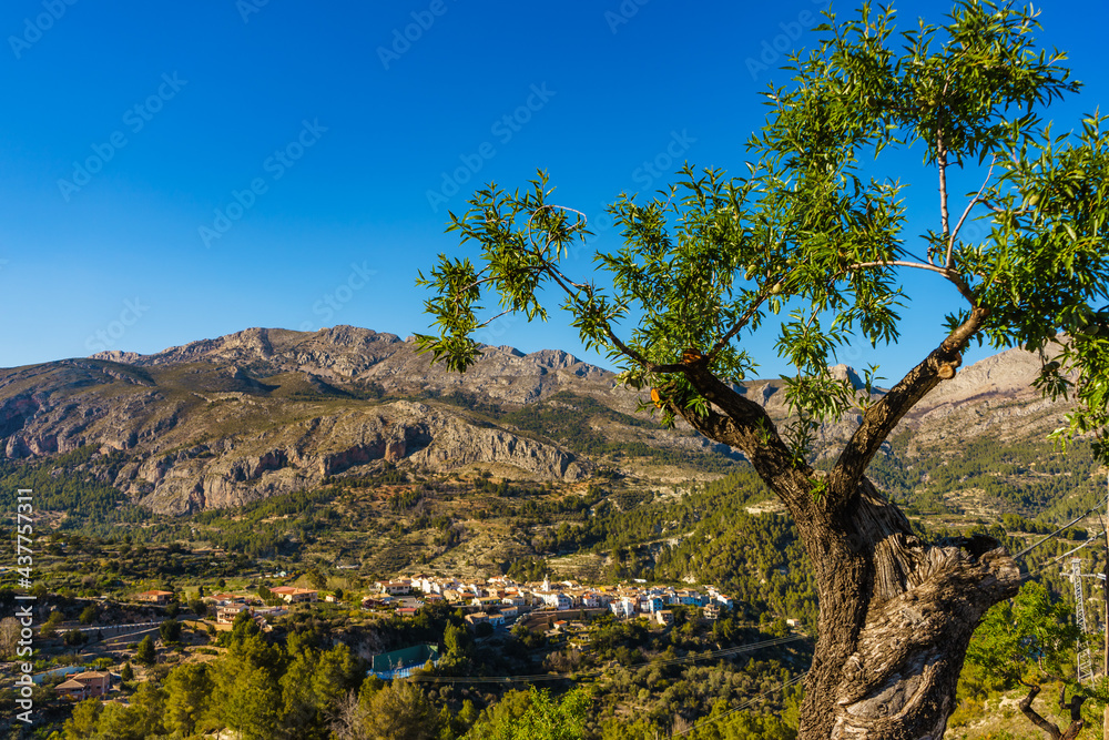 Rocky mountains landscape, Spain