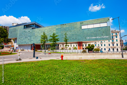 Bilde på lerret LAC Lugano Art Culture Centre