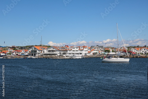Marstrand by the sea in Sweden