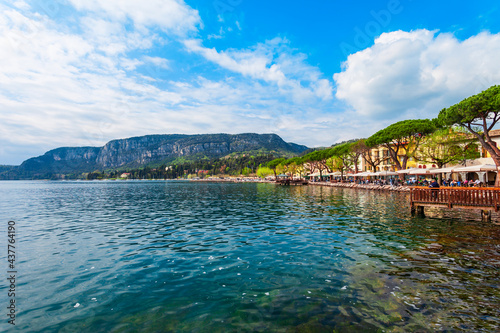 Garda Lake Waterfront in Italy