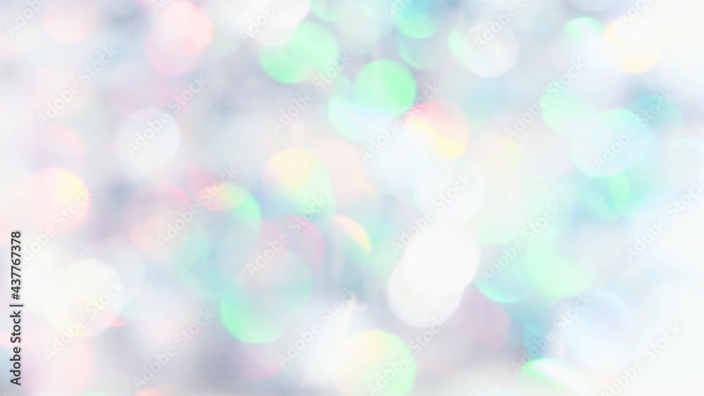 Iridescent Shine in Pearlescent Tones. Loop. A large number of small sparkling faceted crystals shimmer with all the colors of the rainbow Iridescent Shine in Pearlescent Tones. Loop. A large number of small sparkling faceted crystals shimmer with all the colors of the rainbow