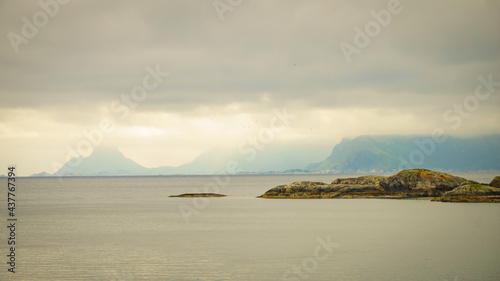 Lofoten islands landscape, Norway © Voyagerix