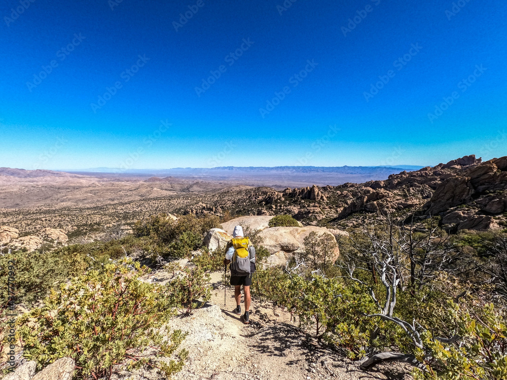 Hiking the Arizona Trail, Arizona, U. S. A.