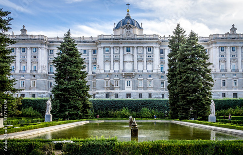 Madrid Royal Palace Spain October 2015