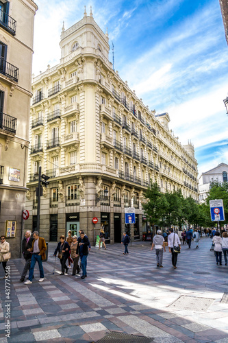 Calle De Arenal Madrid Spain October 2015