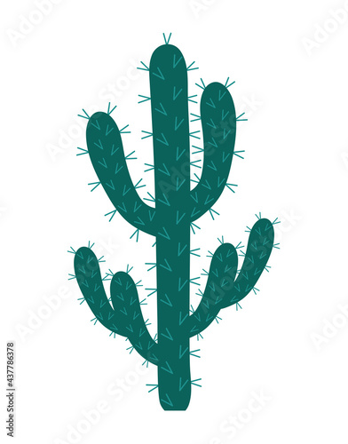 prickly cactus design