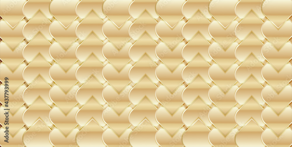 Gold wave abstract background illustration Gold wave abstract background illustration