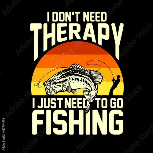 Fishing T shirt Design