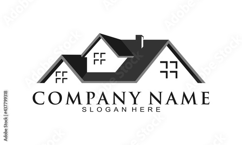 Architecture house vector logo