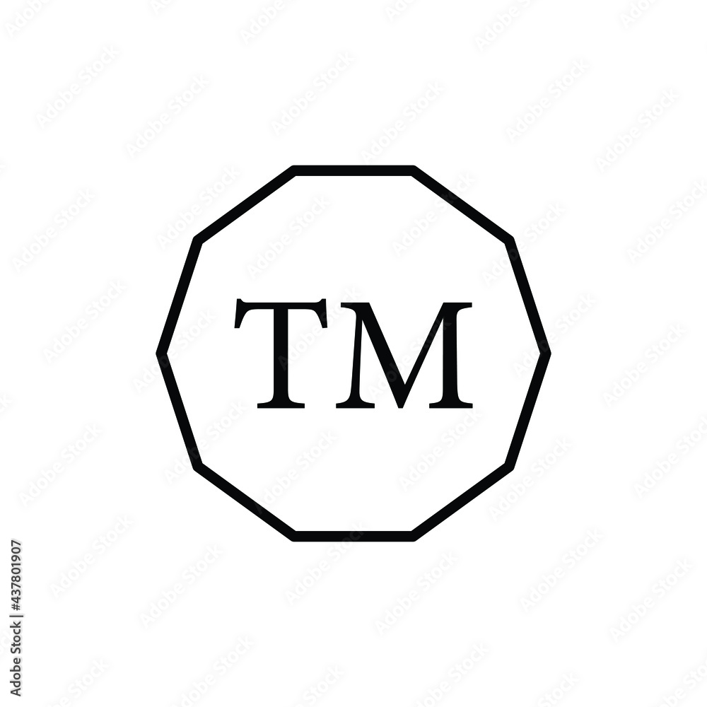 Trade Mark Icon design isolated on white background Trade Mark Icon design isolated on white background