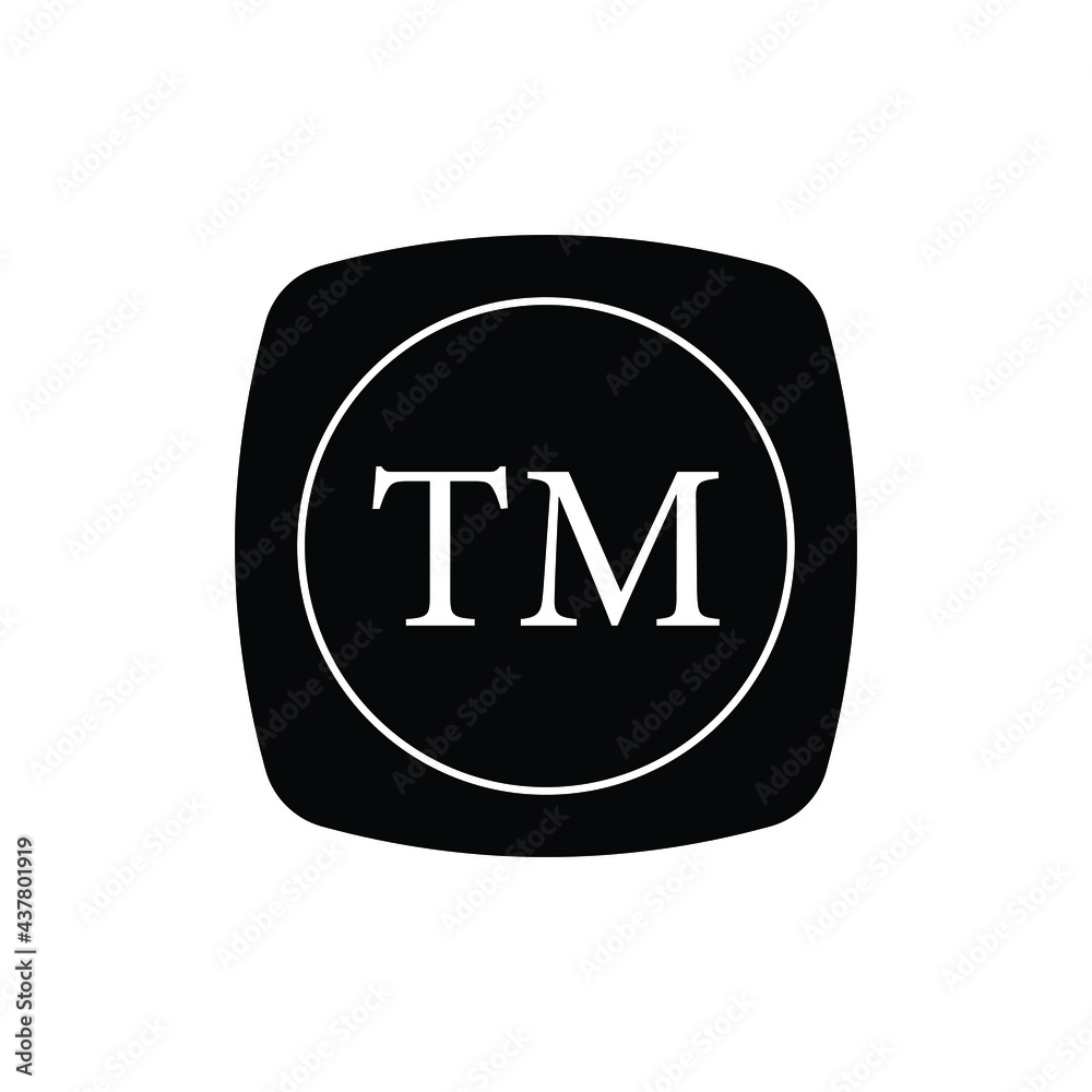 Trade Mark Icon design isolated on white background Trade Mark Icon design isolated on white background