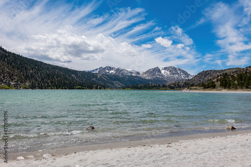 Sunny view of the June Lake