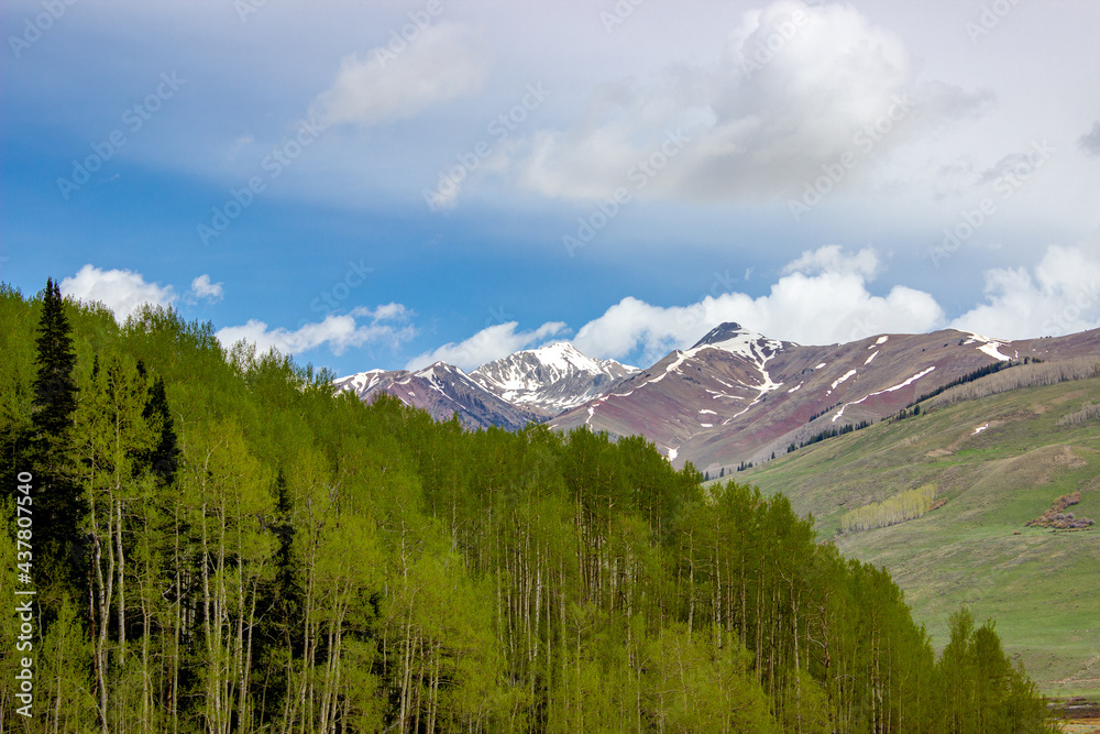 Fototapeta premium landscape in the mountains