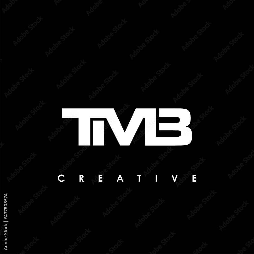 TMB Letter Initial Logo Design Template Vector Illustration
