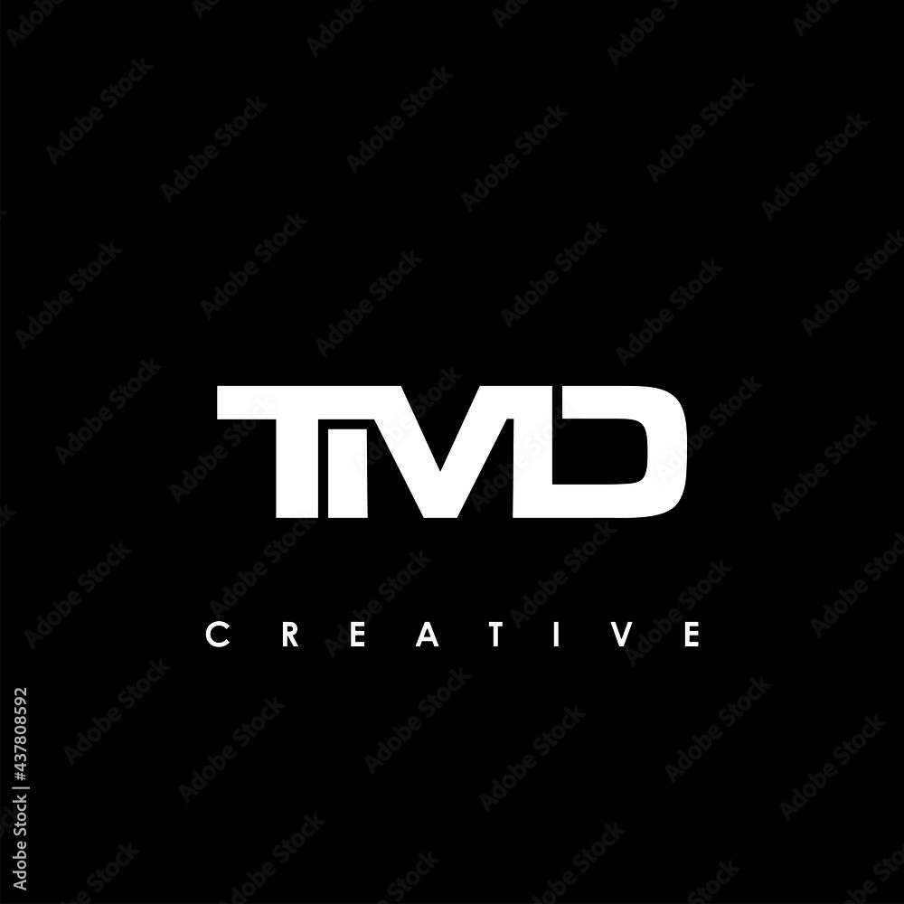 TMD Letter Initial Logo Design Template Vector Illustration TMD Letter Initial Logo Design Template Vector Illustration
