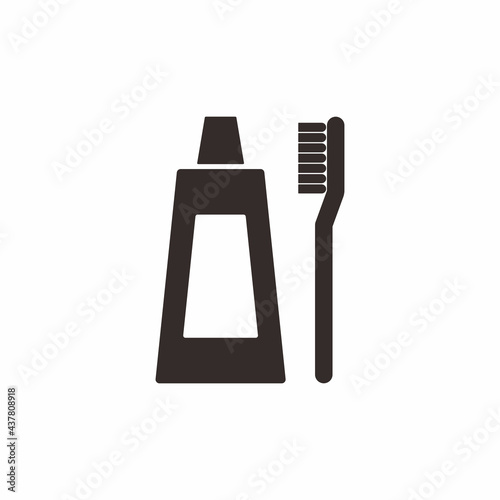 dental care icon vector,toothpaste icon vector