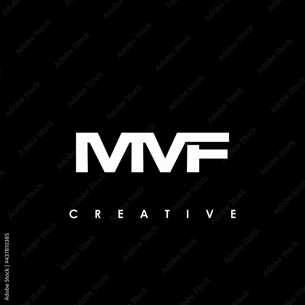 MMF Letter Initial Logo Design Template Vector Illustration MMF Letter Initial Logo Design Template Vector Illustration