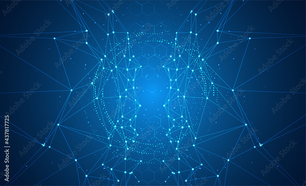 Abstract technology background Abstract technology background