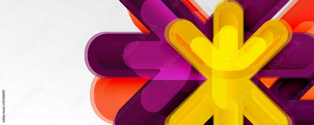 Abstract glossy crosses background for business or technology presentations, internet posters or web brochure covers Abstract glossy crosses background for business or technology presentations, internet posters or web brochure covers