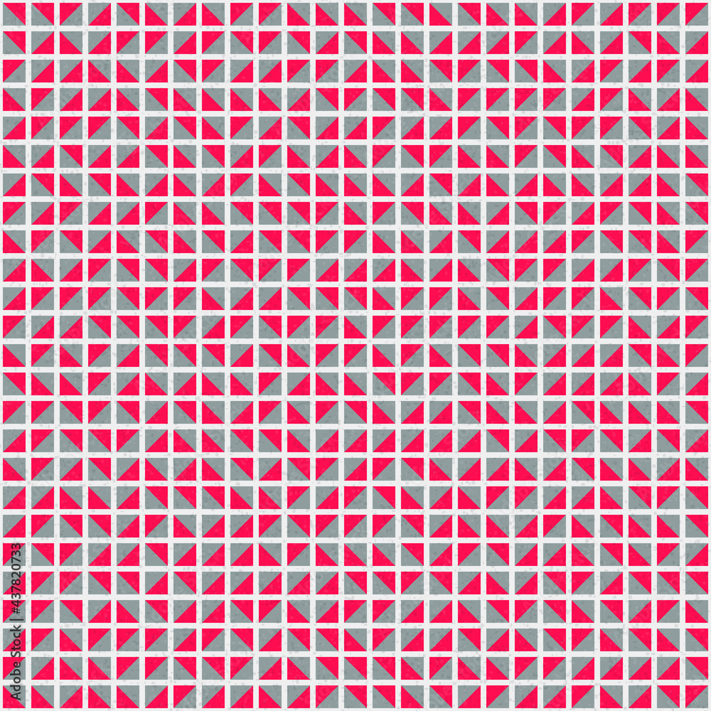 Naklejka premium Abstract Geometric Pattern generative computational art illustration