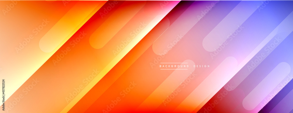 Dynamic lines abstract background. 3D shadow effects and fluid gradients. Modern overlapping forms Dynamic lines abstract background. 3D shadow effects and fluid gradients. Modern overlapping forms