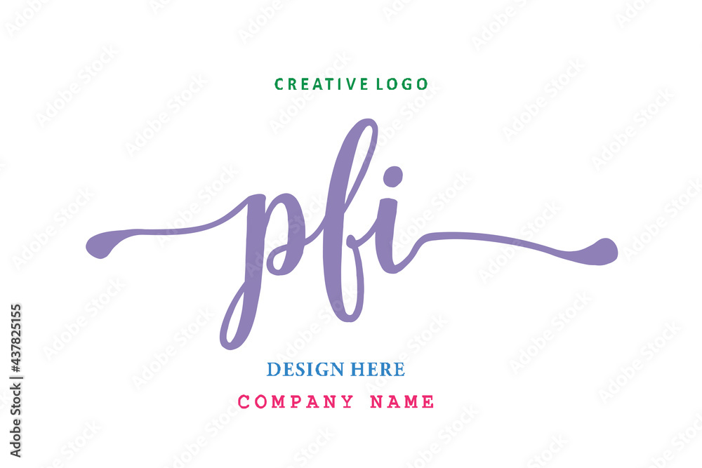 PFI lettering logo is simple, easy to understand and authoritative PFI lettering logo is simple, easy to understand and authoritative
