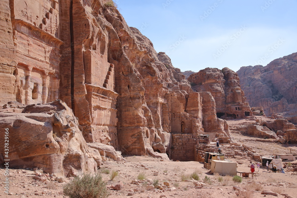 View of the Petra, Jordan