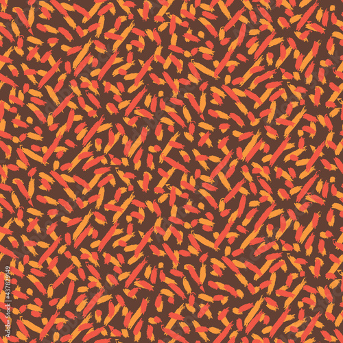 wild animal print spots seamless vector pattern