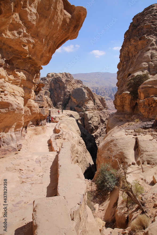 View of the Petra, Jordan