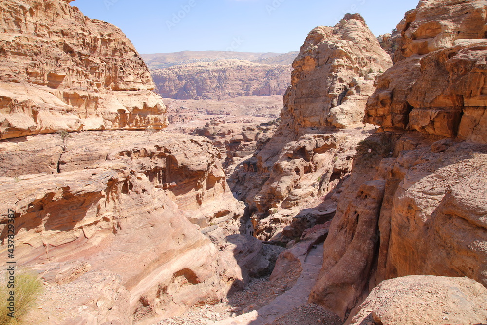 Obraz premium View of the Petra, Jordan