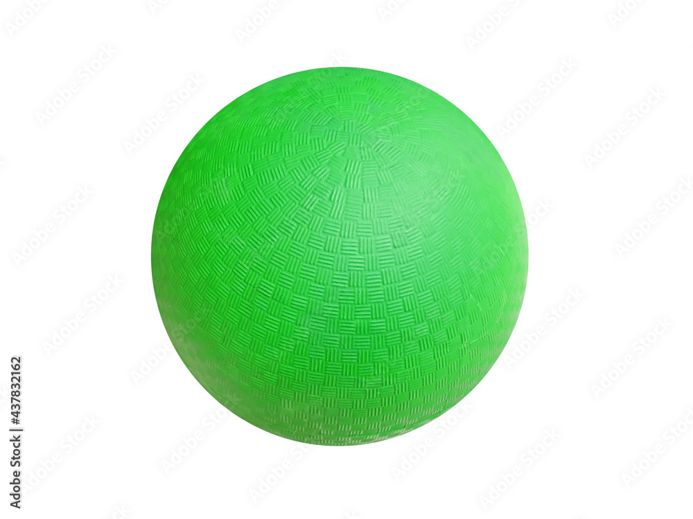 green balls isolated on white background green balls isolated on white background