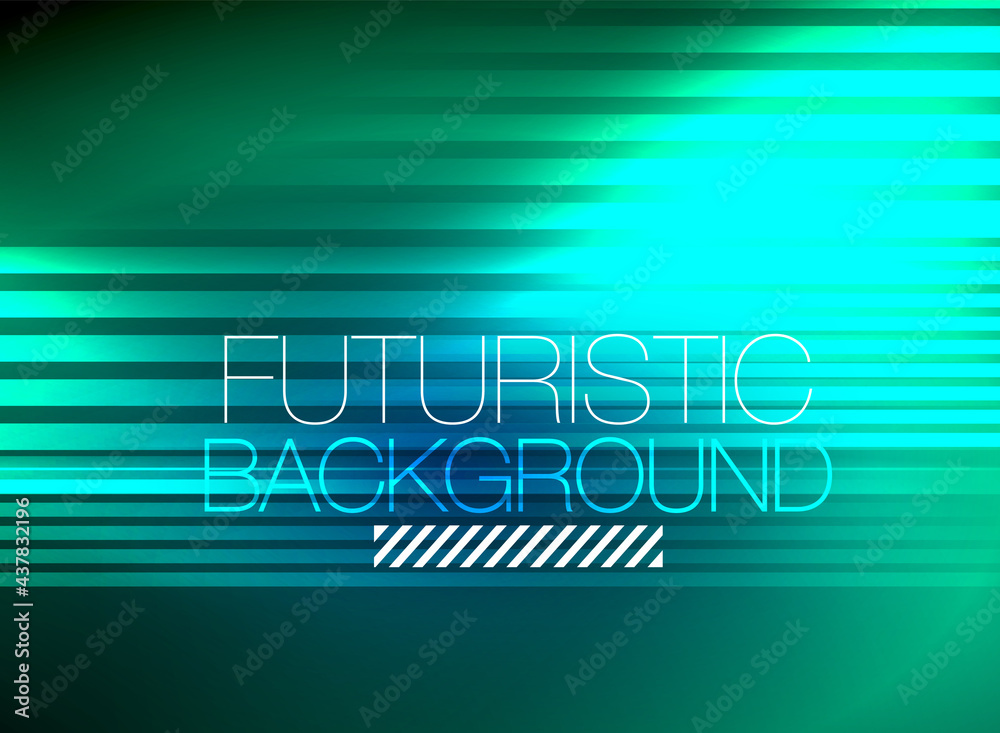 Bright neon color techno abstract background, shiny glowing neon lines in the dark background Bright neon color techno abstract background, shiny glowing neon lines in the dark background