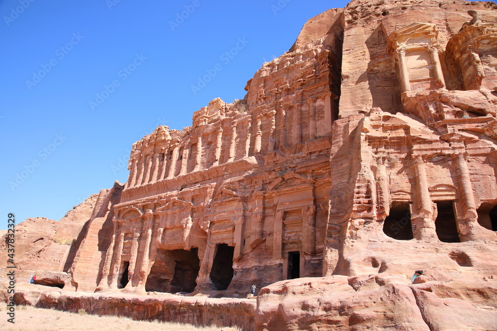 Palace Tomb in the Petra, Jordan