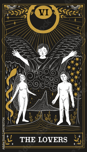 vintage vintage style deck of tarot cards. magical predictions of the future, mysterious characters.