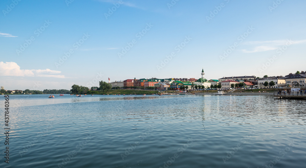 Lake Nizhny Kaban in Kazan