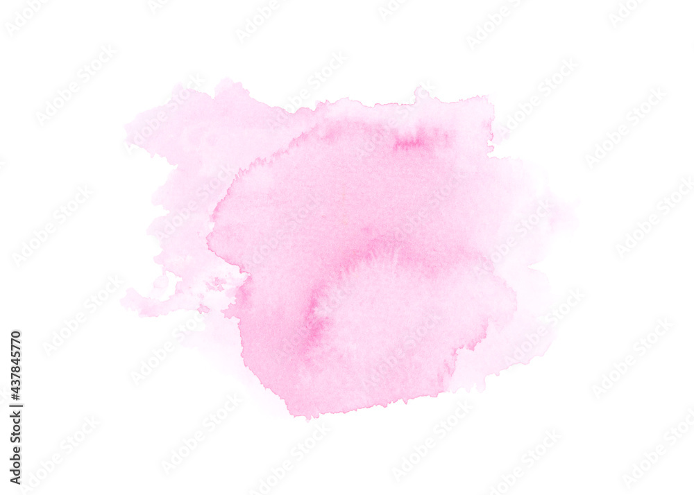 Pink watercolor background 