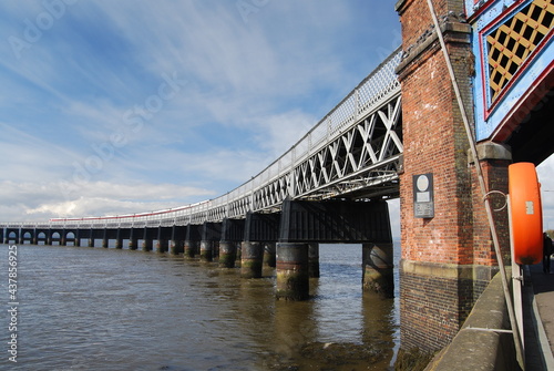 Fotografie Tay Rail Bridge, River Tay, Dundee, Angus, Scotland