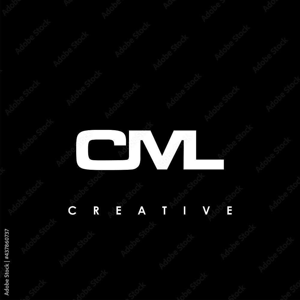 CML Letter Initial Logo Design Template Vector Illustration