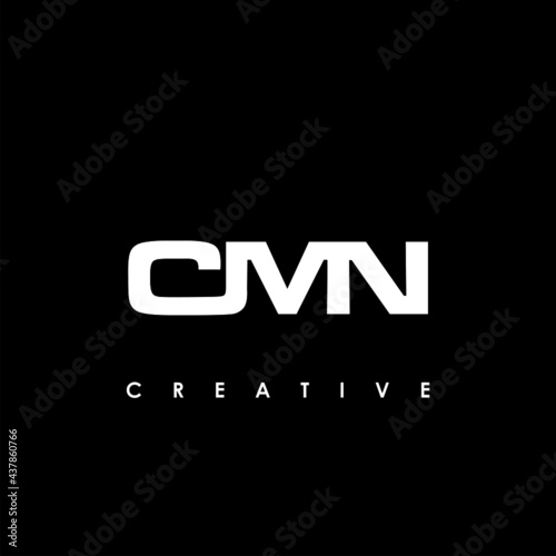 CMN Letter Initial Logo Design Template Vector Illustration