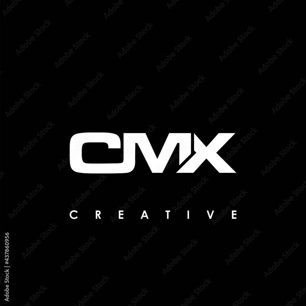 CMX Letter Initial Logo Design Template Vector Illustration CMX Letter Initial Logo Design Template Vector Illustration