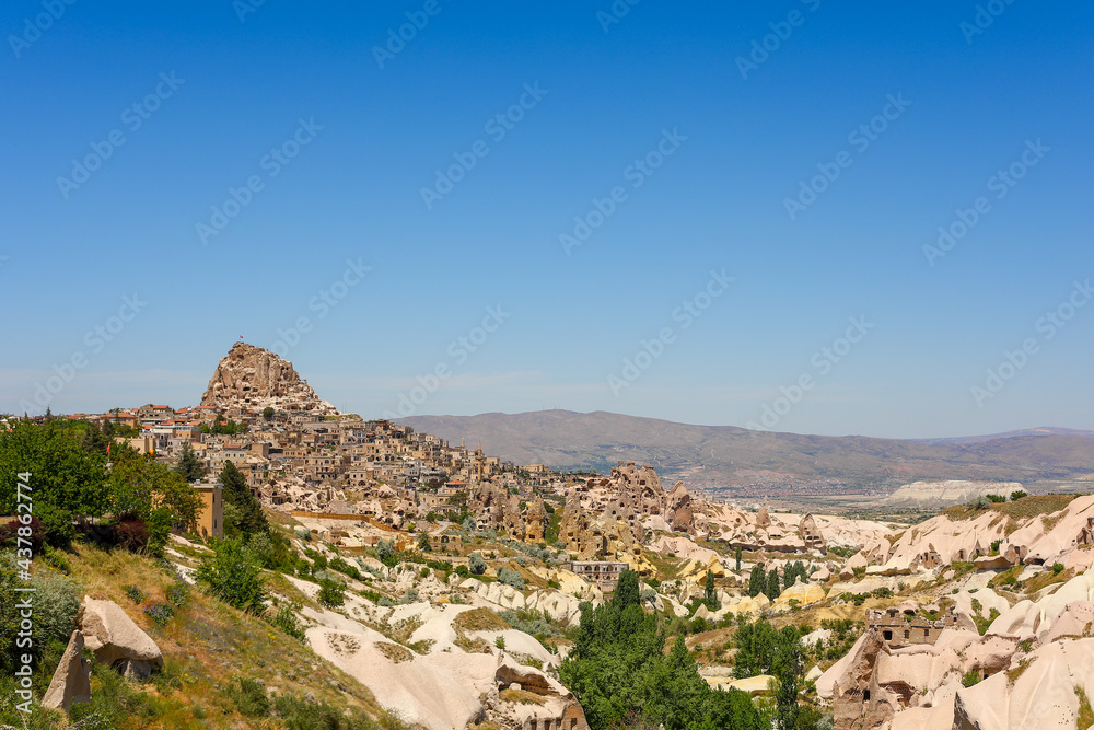 uchisar city in Cappadocia