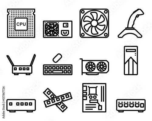 Computer Icon Set